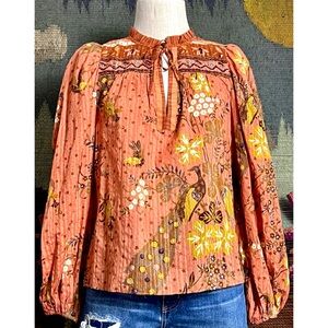 Ulla Johnson Rana Whimsical Blouse Top 8